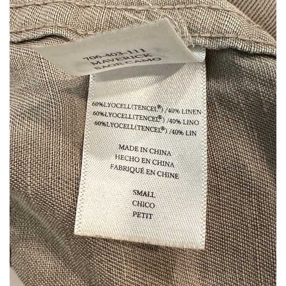 Rails Maverick Sage Camo Military/Bomber Style Jacket women's size S - Picture 7 of 14